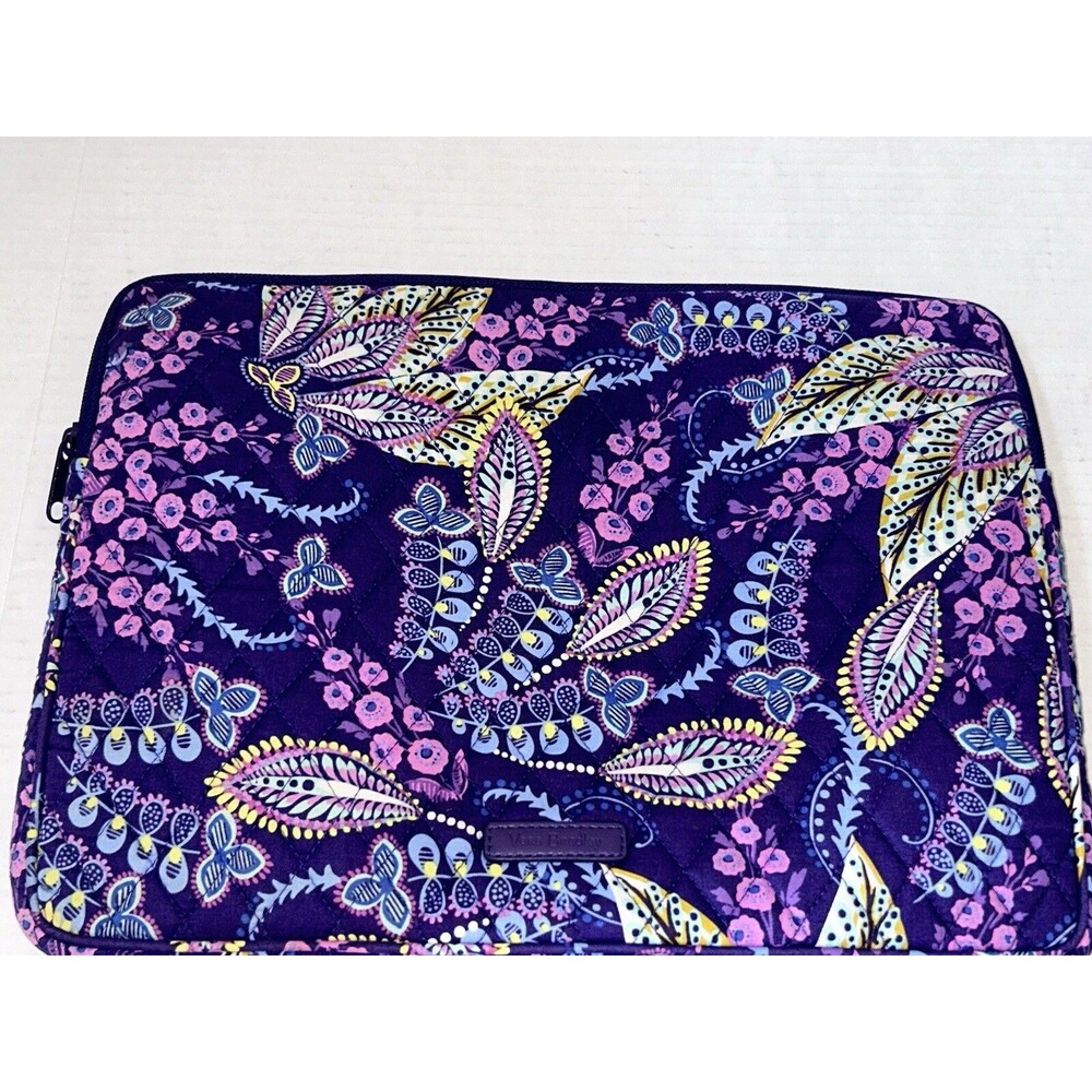 Vera Bradley Purple Laptop Case Padded